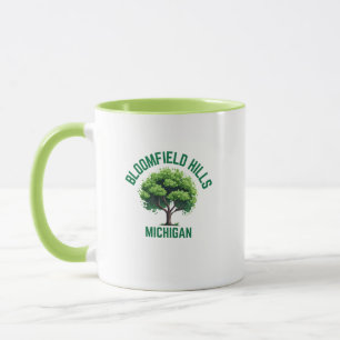 Bloomfield Hills Michigan Hometown Coffee Mug