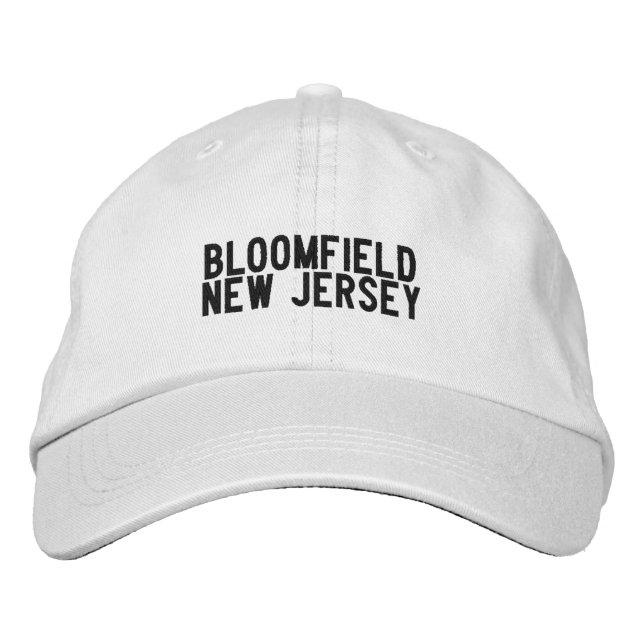 BLOOMFIELD New Jersey Hat (Front)