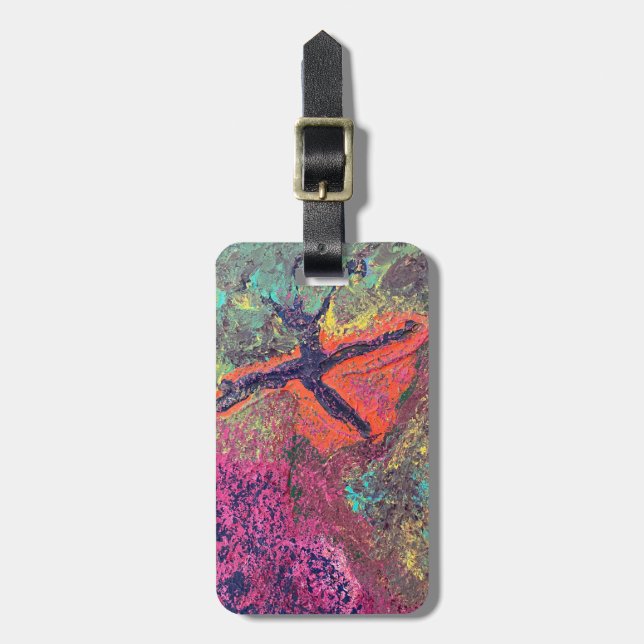Bloomfusion Luggage tag (Front Vertical)