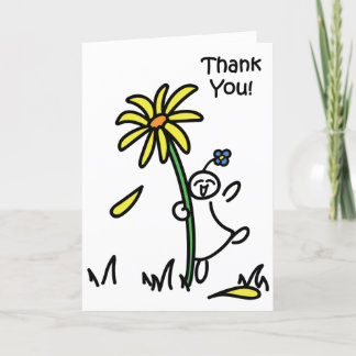 Bloomin' Awesome Thank You Card