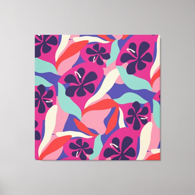 Blooming Aesthetic Canvas Print (Front)