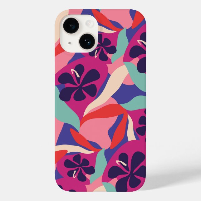 Blooming Aesthetic Case-Mate iPhone Case (Back)