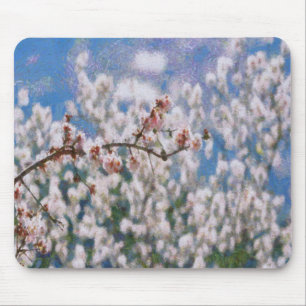 Blooming Almond Tree Mouse Pad