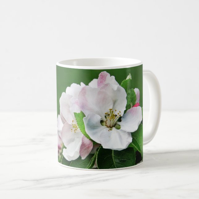 Blooming Apple Tree Hello Spring Mug (Front Right)
