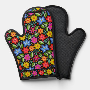 Blooming Beautiful Oven Mitt