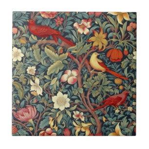 Blooming Birds Tiles