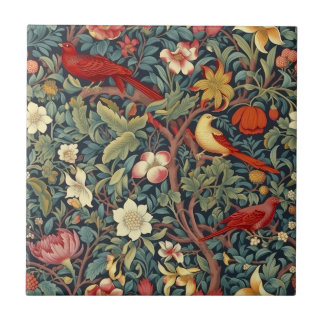 Blooming Birds Tiles