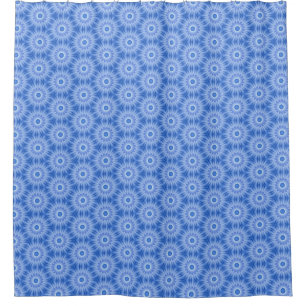 Blooming Blue and White Flowers