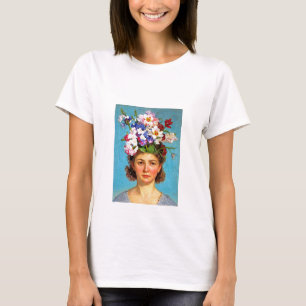 “Blooming Bouffant” Anna - Art & Floral Society T-Shirt