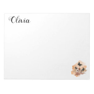 Blooming Bouquet Garden Notepad