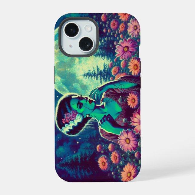 Blooming Bride iPhone 15 Case (Back)