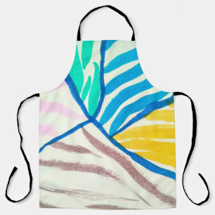 blooming cherry and butterflies seamless pattern.  apron