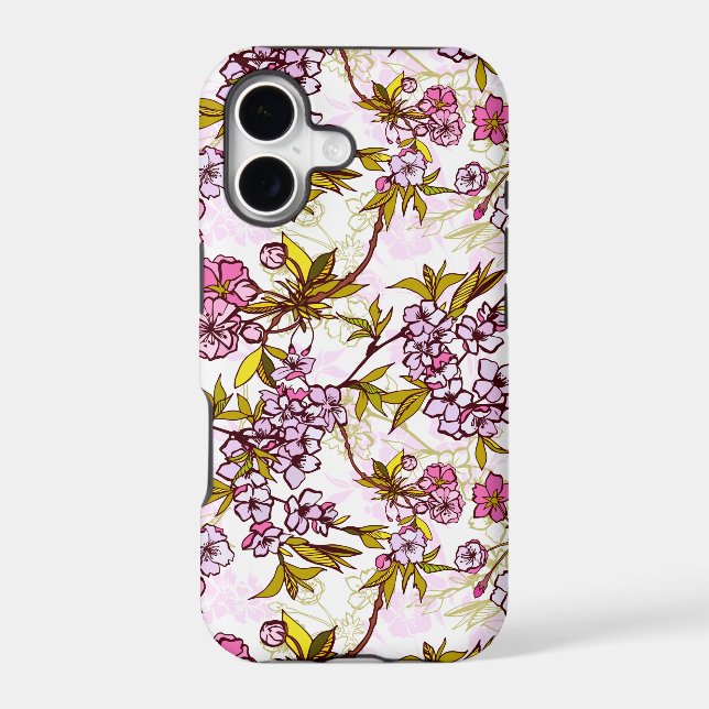 Blooming Cherry Blossom Pattern  (Back)