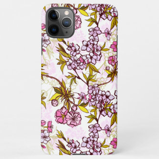 Blooming Cherry Blossom Pattern  iPhone 11Pro Max Case