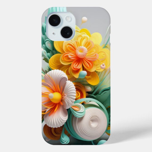 Blooming Colour iPhone Case (Back)