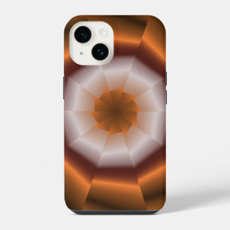 Blooming Copper Ribbon iPhone 14 Case