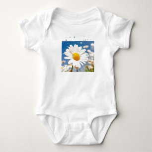 Blooming Daisy Baby Bodysuit. Bodysuit