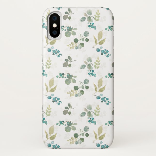 Blooming Delight Pattern Case-Mate iPhone Case (Back)