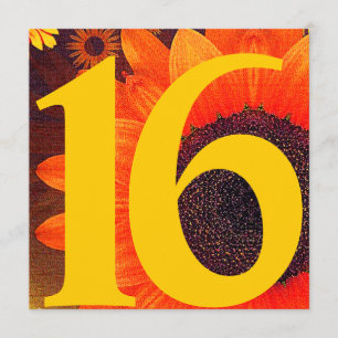 Blooming Dream Sweet Sixteen Invitation-Customize Invitation