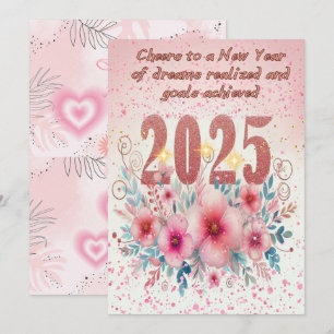 Blooming Dreams 2025 Holiday Card