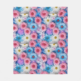 Blooming Dreams: Cozy Floral Fleece Blanket