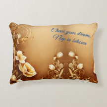 Blooming Elegance: Floral Throw Pillow