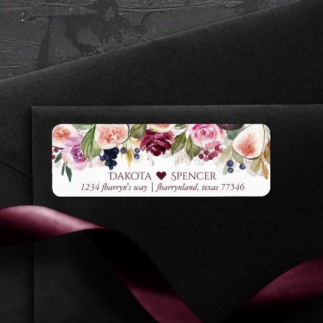 Blooming Figs | Moody Floral and Heart Address (Creator Uploaded)