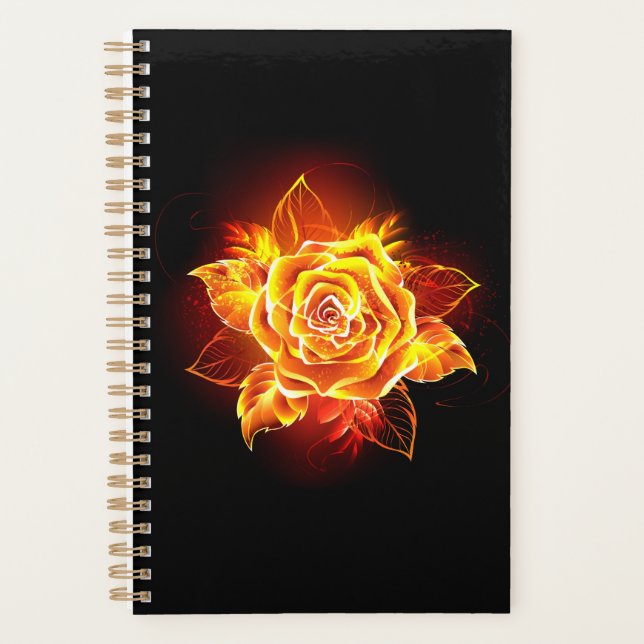 Blooming Fire Rose (Devant)