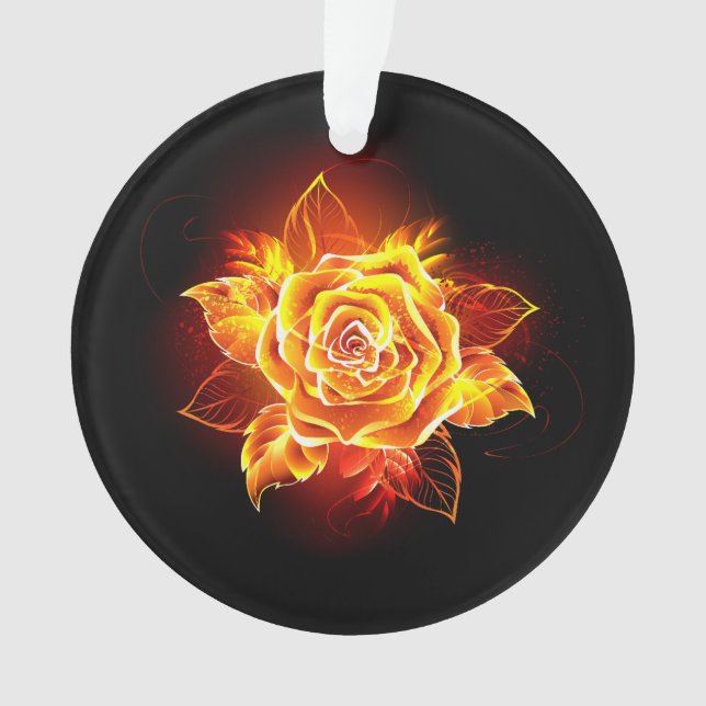 Blooming Fire Rose (devant)
