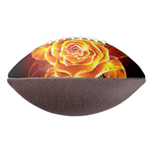 Blooming Fire Rose Football