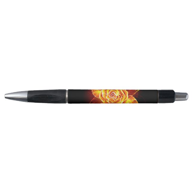 Blooming Fire Rose Pen (Front)