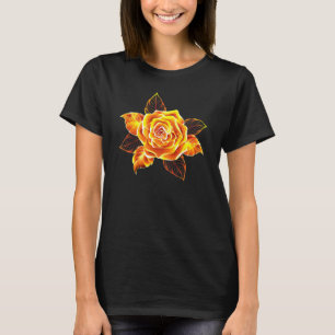 Blooming Fire Rose T-Shirt