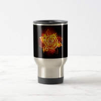 Blooming Fire Rose