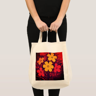Blooming Flame Grocery Tote