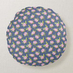 Blooming flavours. All-Over Print Apron Round Pillow