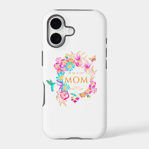Blooming Floral Mom White