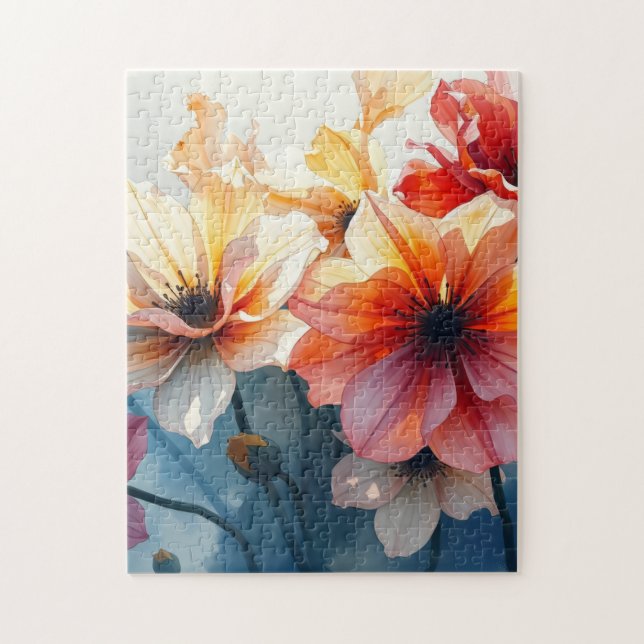 Blooming Flowers Jigsaw Puzzle (Vertical)