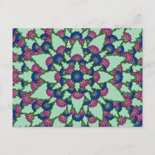 Blooming Flowers Postcard