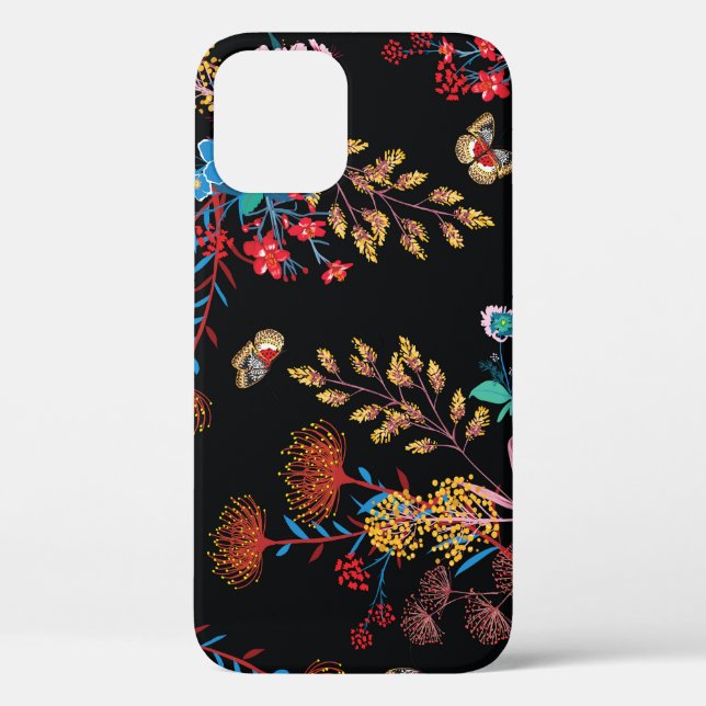 Blooming Garden Butterflies Liberty Style Case-Mate iPhone Case (Back)