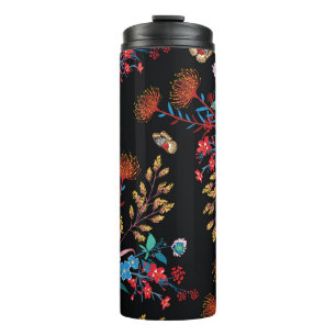 Blooming Garden Butterflies Liberty Style Thermal Tumbler