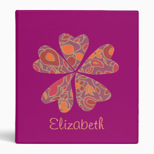 Blooming-hearts binder