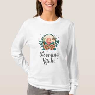 Blooming Hijabi T-shirt (long sleeves)