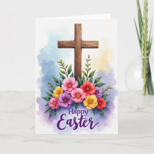 Blooming Hope Floral Art Card