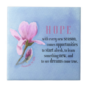 Blooming Hope  Tile