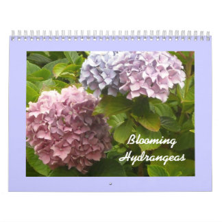Blooming Hydrangeas Calendar