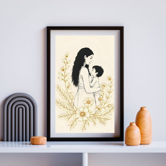 Blooming in Her Presence Poster