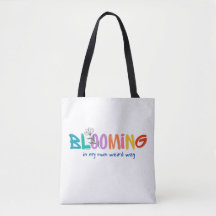 Blooming In My own Weird Way - Sac fourre-tout min