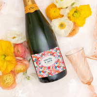 Blooming Joy Bold Bright Floral Maximalist Wedding