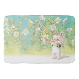Blooming Lily Bath Mat