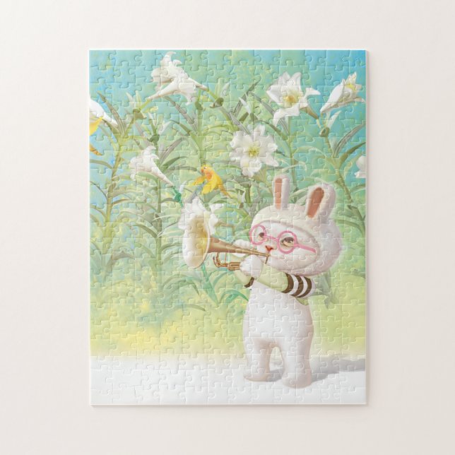 Blooming Lily Jigsaw Puzzle (Vertical)